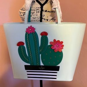 Kate Spade Cactus tote/purse NWT